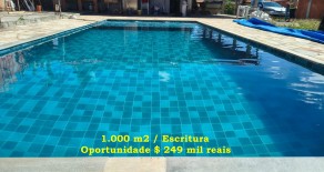 CHÁCARA c/ ESCRITURA 1.000 M2 – REF: 400